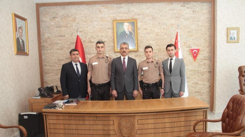 Manisalı bekçiler ödüllendirildi