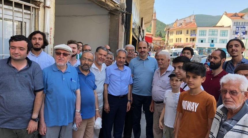 Başkan Altay&rsquo;dan Akşehir il&ccedil;esine ziyaret