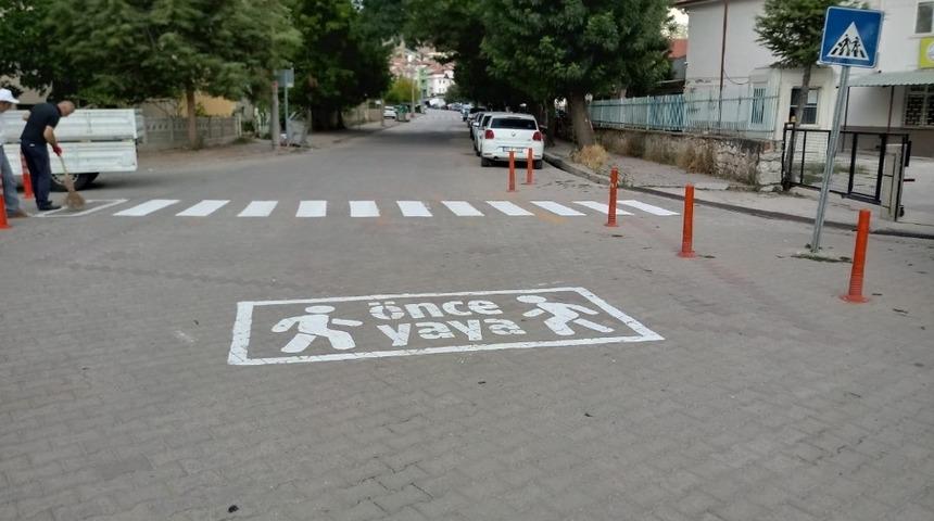 Dinar&rsquo;da yaya &ouml;ncelikli trafik d&uuml;zenlemesi