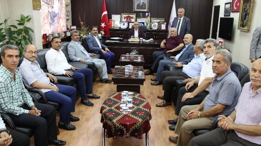 Canpolat esnaf odası temsilcileriyle bir araya geldi