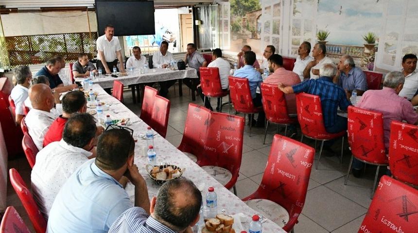 Başkan Vergili muhtarlarla ilk toplantısını ger&ccedil;ekleştirdi