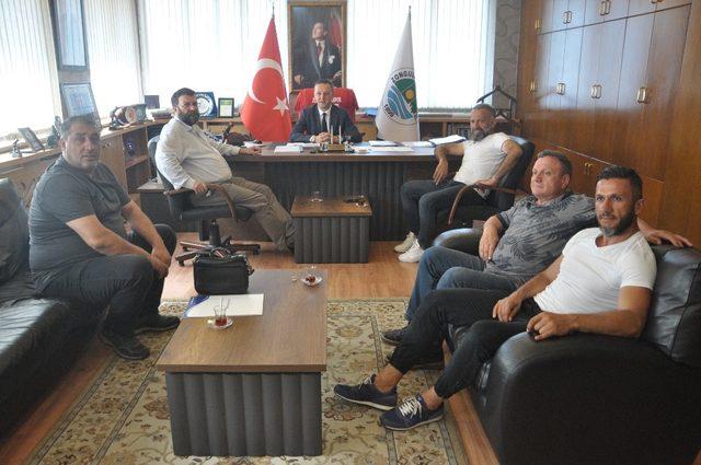 Kömürspor yönetimi belediyeden destek istedi