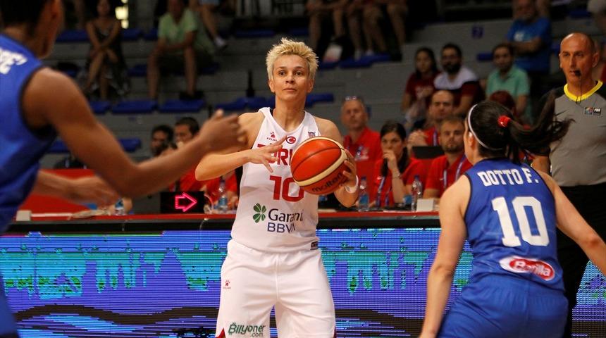 Türkiye 54 - 57 İtalya (FIBA Kadınlar Avrupa Şampiyonası)