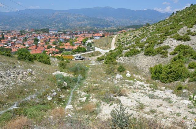 Emet Belediyesi yol yapım çalışmaları