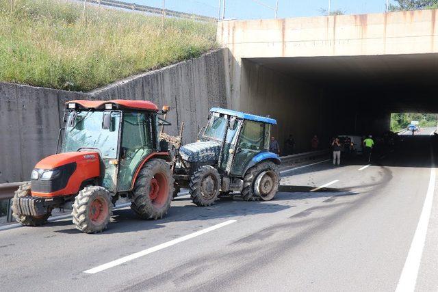 Bolu’da trafik kazası: 2 yaralı