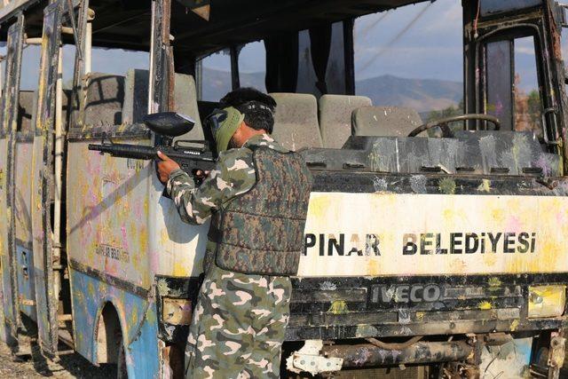 Gürpınar’da Paintball Turnuvası