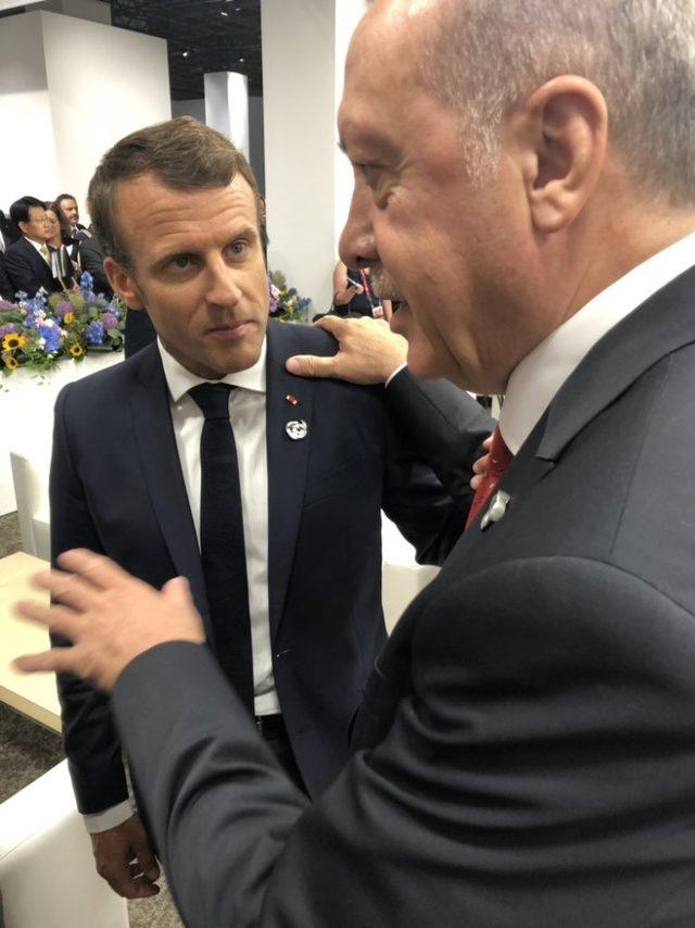 Erdoğan ve Trump’tan G20’de samimi poz