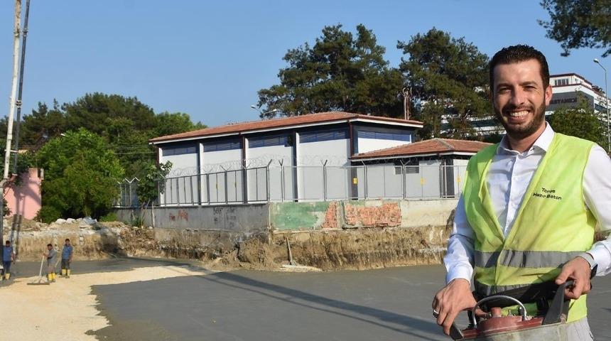 Başkan Aydar, Kent Meydanı&rsquo;nın temelini attı