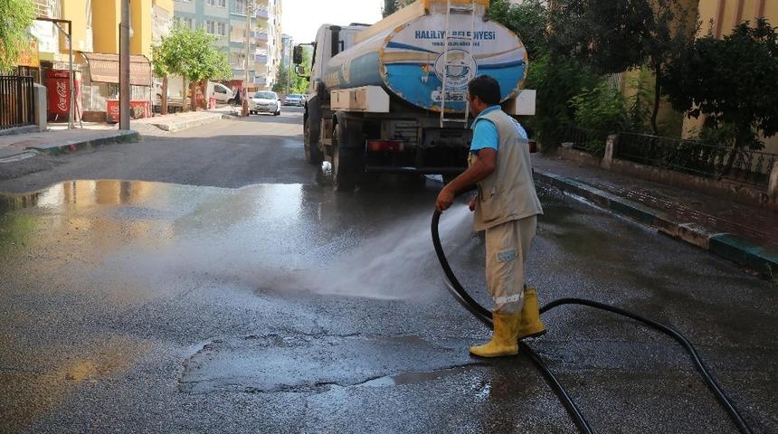 Temiz Haliliye i&ccedil;in ekipler sahada