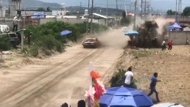 Meksika’da yarışta feci kaza: 1 ölü, 4 yaralı