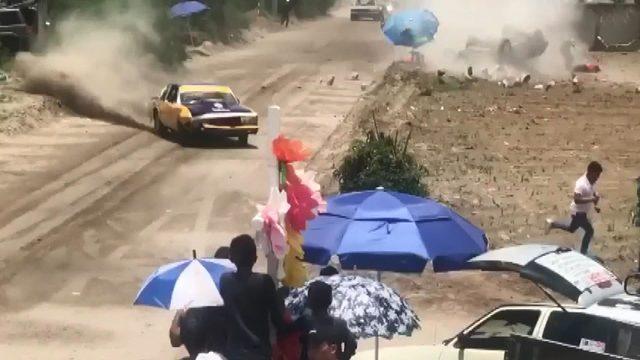 Meksika’da yarışta feci kaza: 1 ölü, 4 yaralı