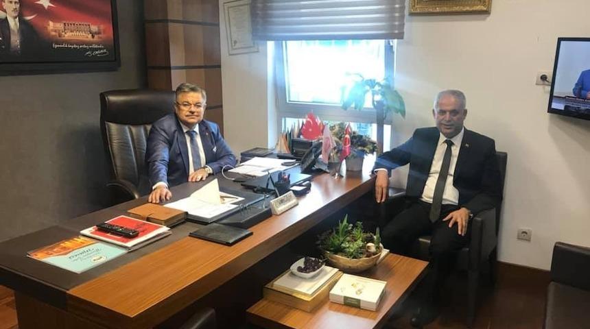 Başkan Yaman’ın Ankara temasları