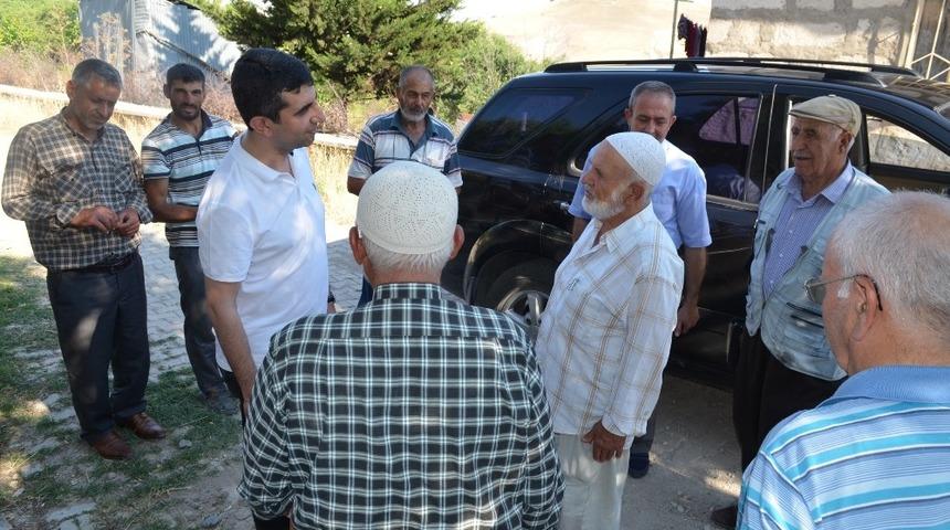 Kaymakam Kazez&rsquo;den k&ouml;y ziyaretleri