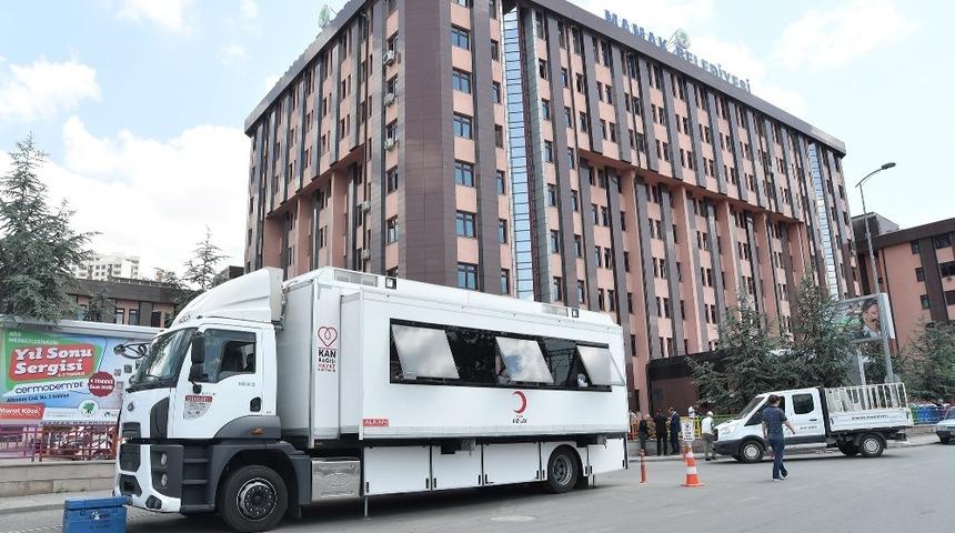 Mamak Belediyesinden kan bağış kampanyası