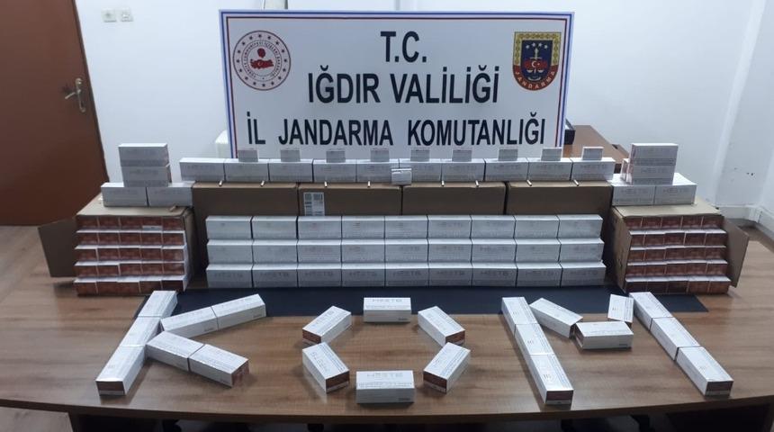 Iğdır’da tütün çubuğu kaçakçılığı