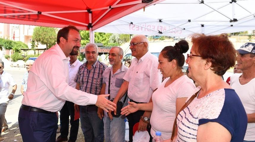 &Ccedil;iğli&rsquo;de mahalle buluşmalarına devam