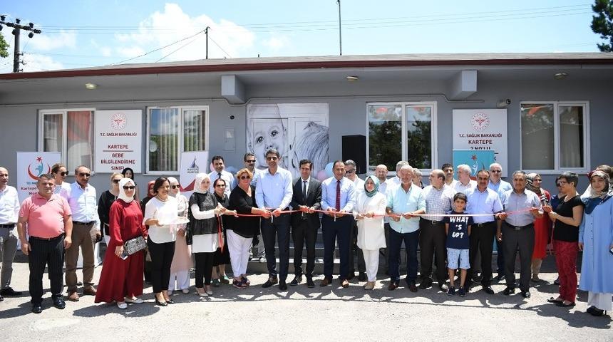 Kartepe gebe eğitim sınıfı a&ccedil;ıldı