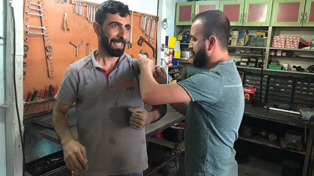 Özalp ilçesinde aşı çalışması