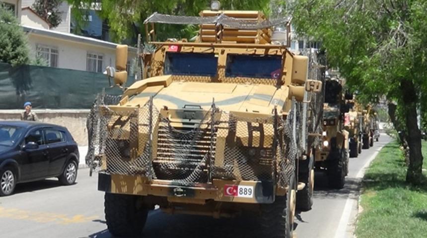 Suriye sınırına asker sevkiyatı