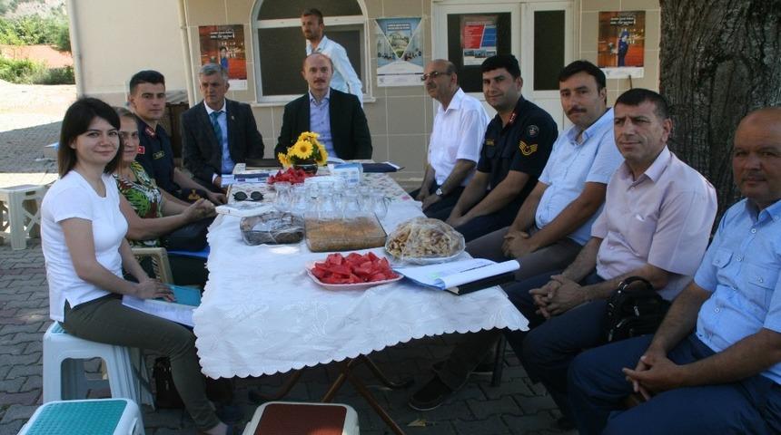 Devrek Kaymakamı Nurettin Yavuz&rsquo;dan k&ouml;ylere ziyaret