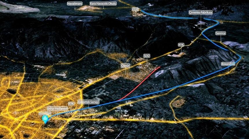 Isparta Belediyesi&rsquo;nden Elektrikli Banliyo Hattı ve Millet Bah&ccedil;esi Proje &ccedil;alışmaları