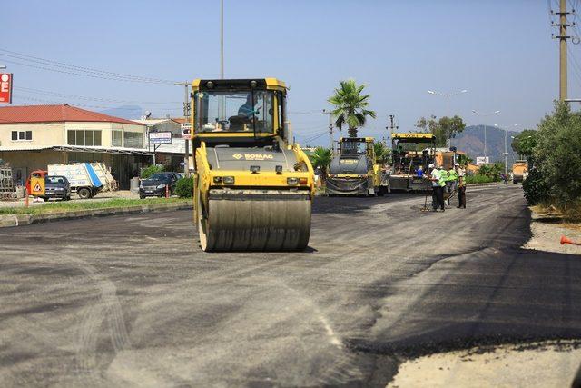 Ortaca - Dalyan yolu 2. etap çalışması başladı