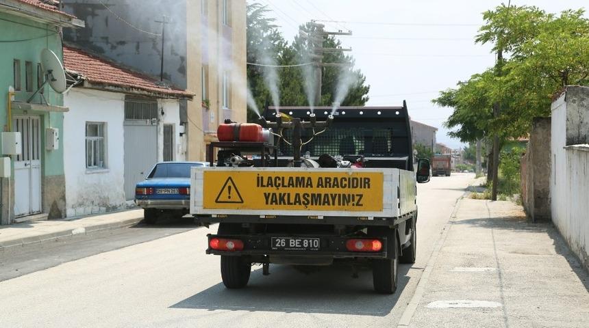 Odunpazarı&rsquo;ndan haşereyle m&uuml;cadele