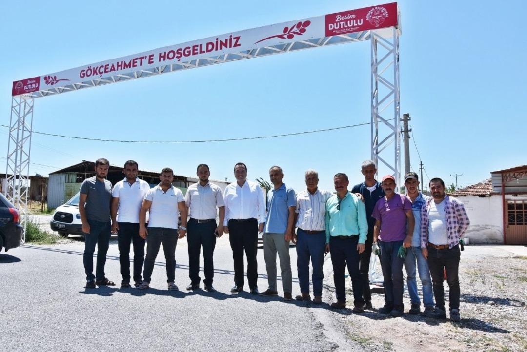 Başkan Dutlulu, G&ouml;k&ccedil;eahmet Mahallesi sakinleriyle buluştu
