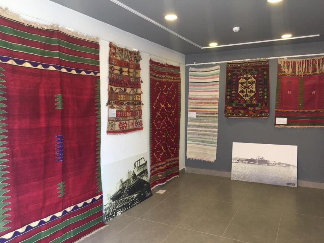 Bodrum&rsquo;da asırlık kilimler g&ouml;r&uuml;c&uuml;ye &ccedil;ıktı