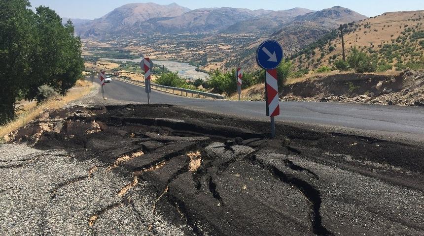 Nemrut Yolu tek şerit ile sağlanıyor