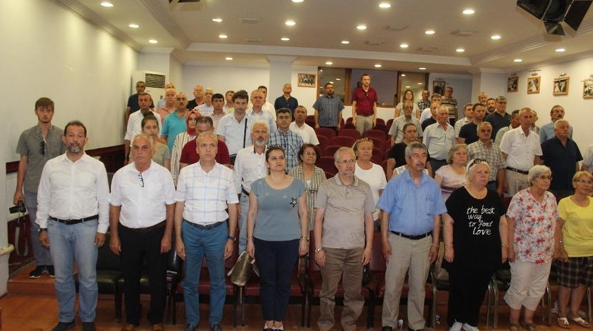 Saray Kent Konseyi Başkanı Mehmet Bilecen güven tazeledi