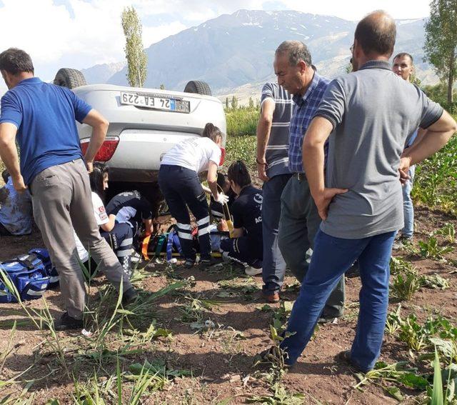 Erzincan’da trafik kazası: 4 yaralı