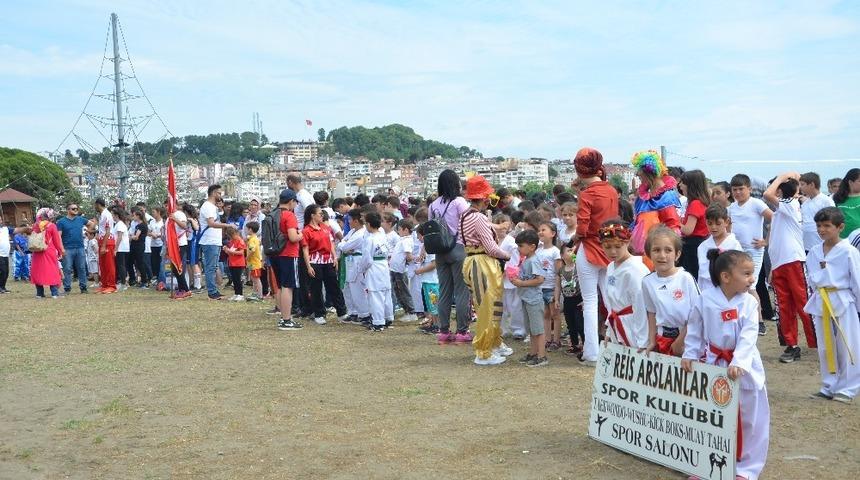 &Uuml;nye&rsquo;de Yaz Spor Okulları a&ccedil;ıldı