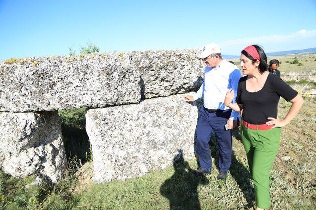 Aizanoi Antik Kenti’nde kazı çalışmaları