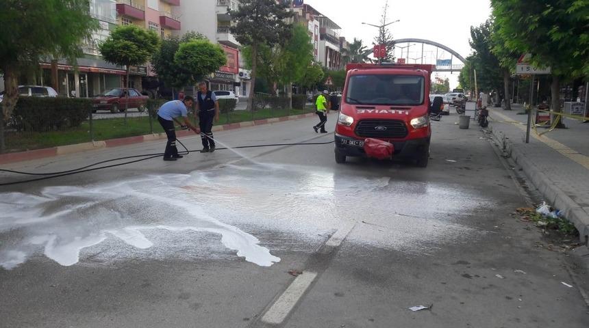 Mersin&rsquo;de motosiklet orta ref&uuml;je &ccedil;arptı: 1 &ouml;l&uuml;