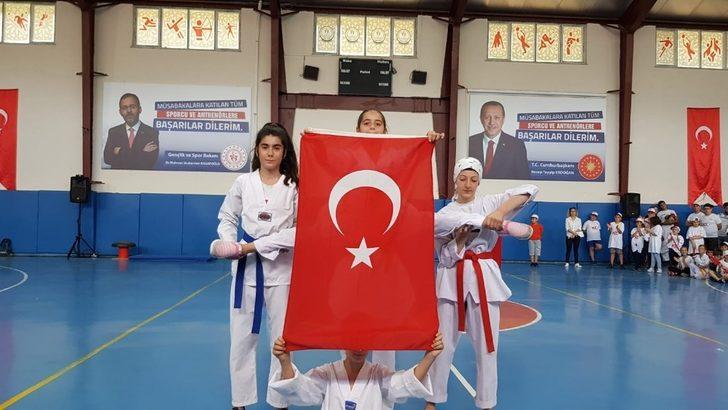 Develi’de Yaz Spor Okulları Muhteşem Gösterilerle Açıldı G4
