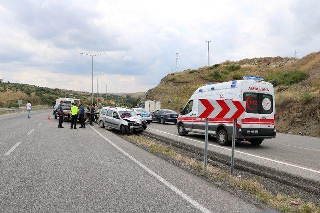 Yozgat’ta trafik kazası: 7 yaralı