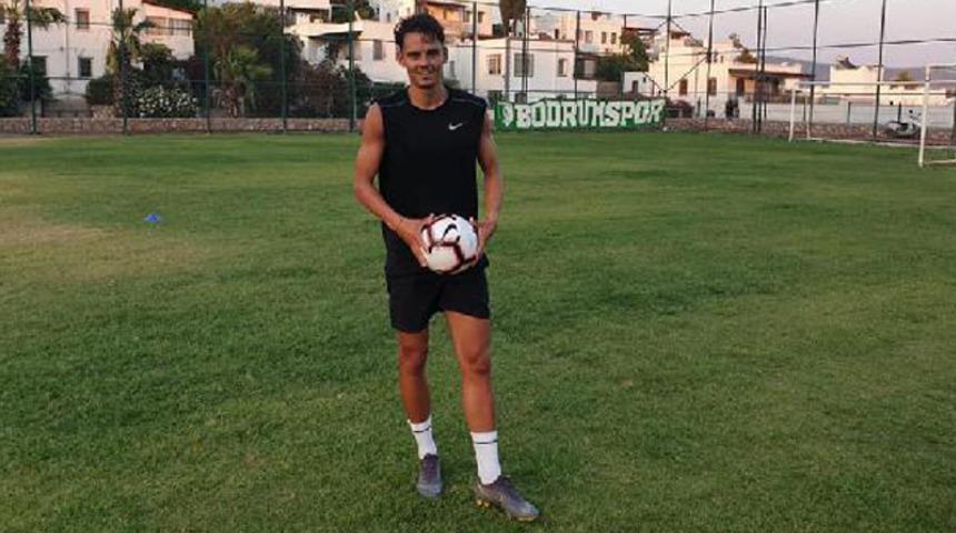 Enes Ünal, Bodrumspor tesislerinde çalışıyor