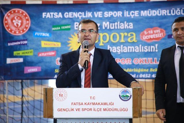 Fatsa’da sporcular sezonu açtı