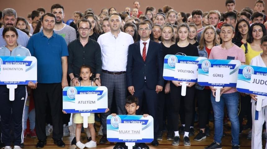 Fatsa’da sporcular sezonu açtı