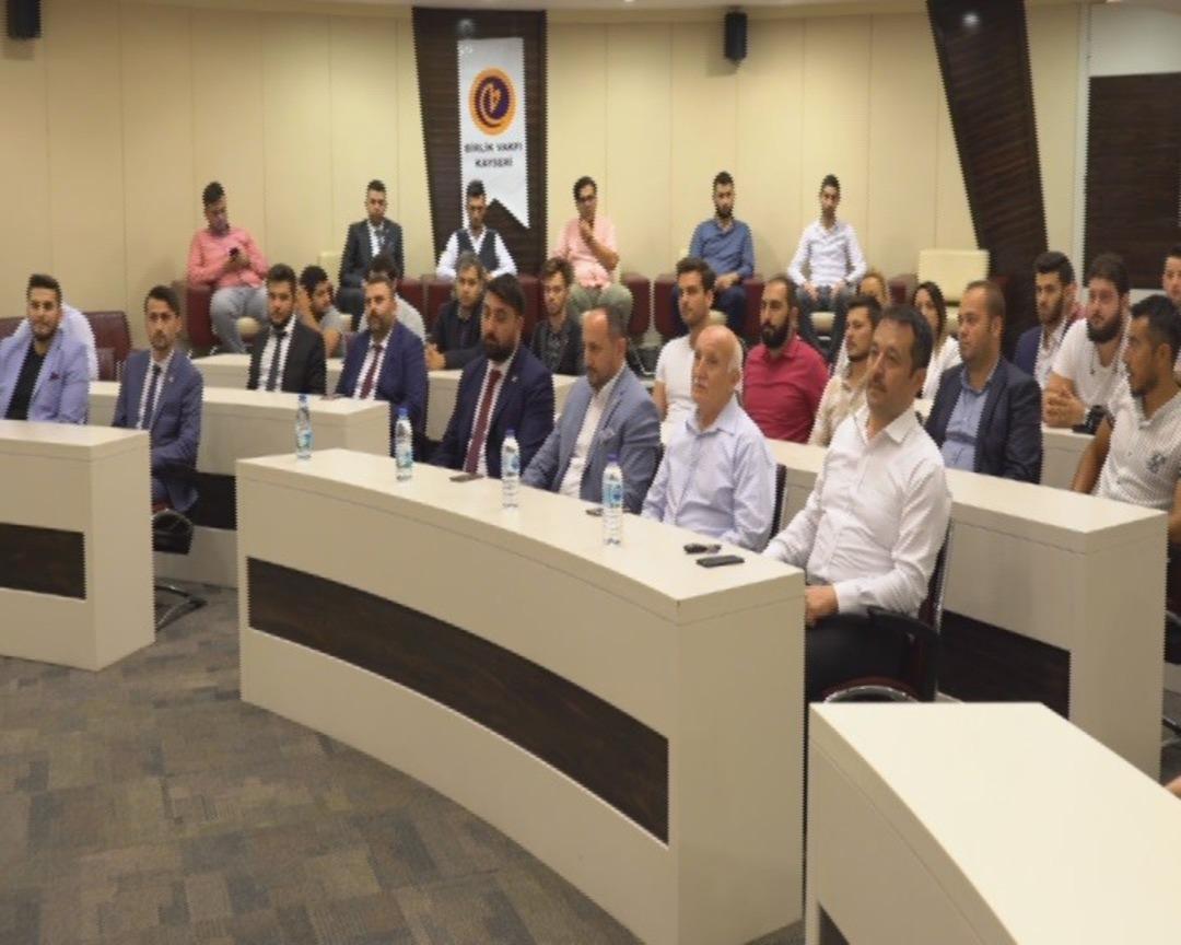 Gen&ccedil; Birlik Kayseri Şubesi Devir Teslim T&ouml;reni Yapıldı