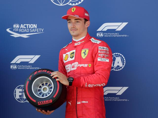 Avusturya'da pole Leclerc'in