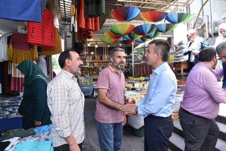 Başkan Balcı Çerkeş Sokak’ta G2