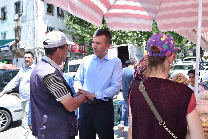 Başkan Balcı Çerkeş Sokak’ta G3