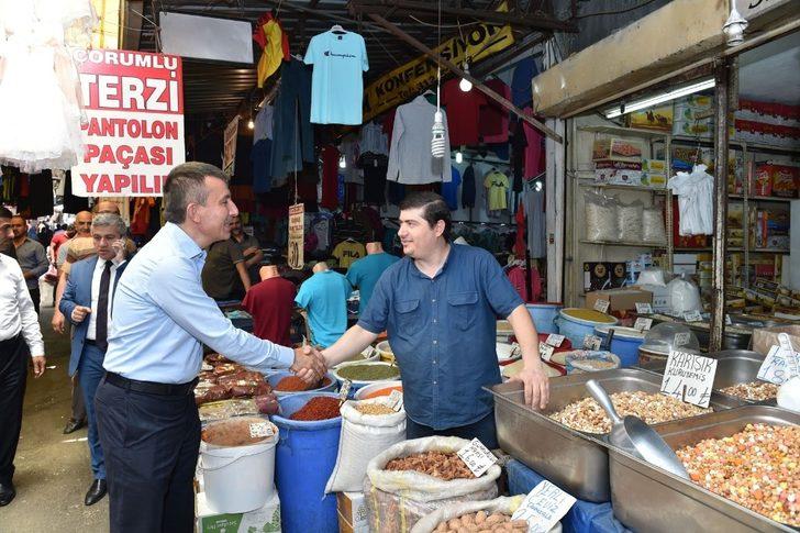 Başkan Balcı Çerkeş Sokak’ta G4