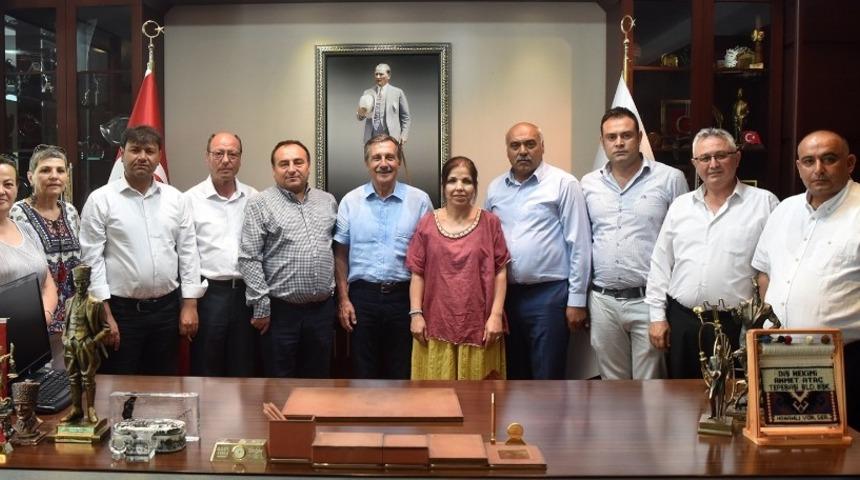 Y&ouml;r&uuml;klerden Başkan Ata&ccedil;&rsquo;a ziyaret