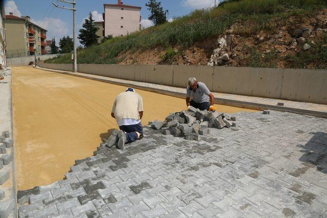 Odunpazarı’nda sokaklar yenileniyor