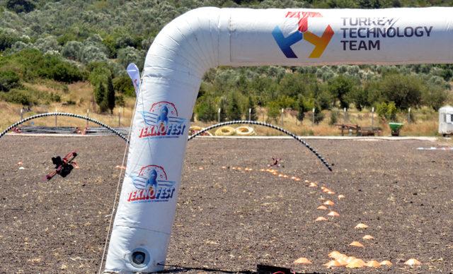 Türkiye Drone Şampiyonası'nın Assos etabı tamamlandı