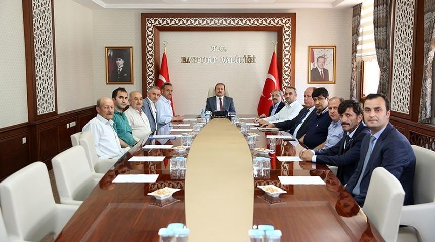 OSB m&uuml;teşebbis heyet toplantısı Vali Pehlivan başkanlığında ger&ccedil;ekleştirildi