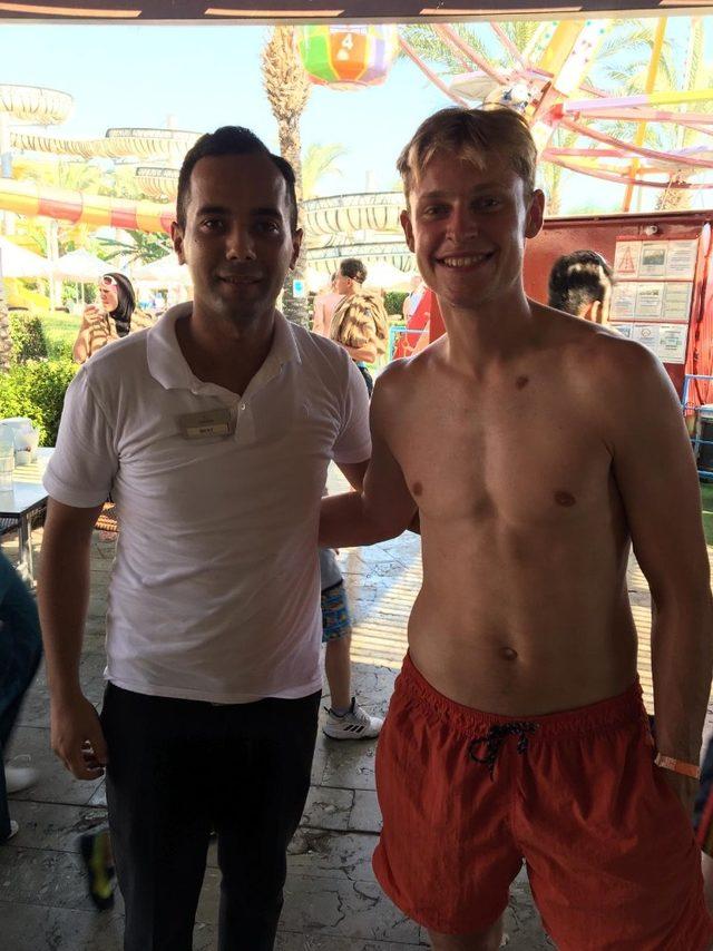 Yılın transferi Frenkie de Jong Alanya’da tatil yapıyor